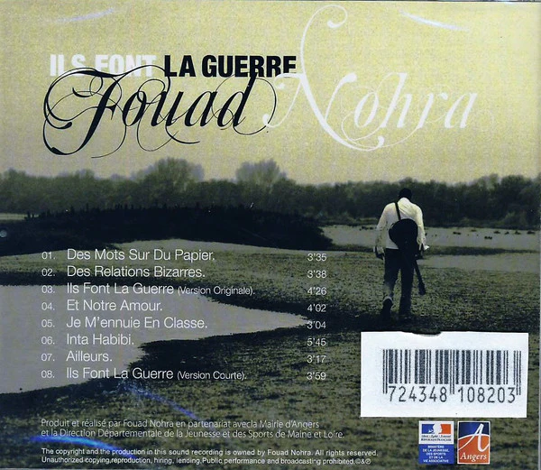 Fouad Nohra* - Ils Font la Guerre (CD, Album) - Image 2