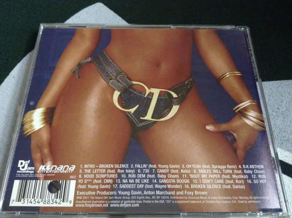 Foxy Brown - Broken Silence (CD, Album) - Image 2