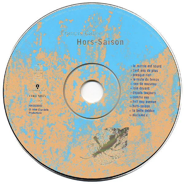 Francis Cabrel - Hors-Saison (CD, Album, Boo) - Image 4