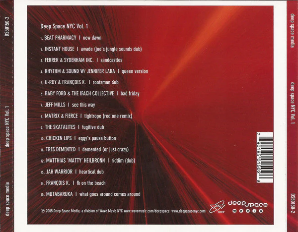 François K.* - Deep Space NYC Vol. 1 (CD, Mixed) - Image 2