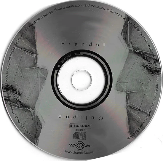 Frandol - Oulipop (CD, Album) - Image 3
