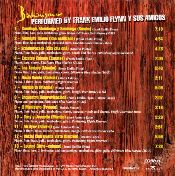 Frank Emilio Y  Sus Amigos* - Barbarísimo (CD, Album) - Image 5