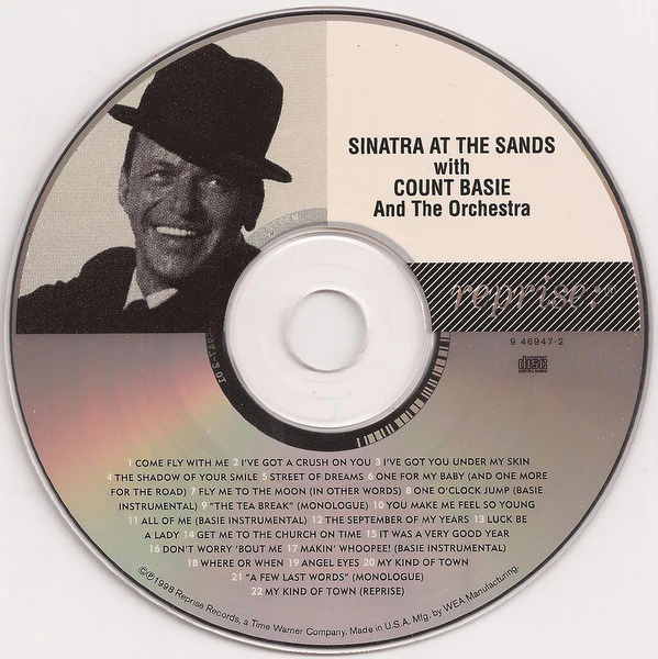 Frank Sinatra - Sinatra At The Sands (CD, Album, RE) - Image 3