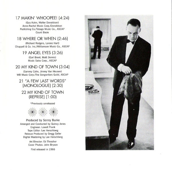 Frank Sinatra - Sinatra At The Sands (CD, Album, RE) - Image 5
