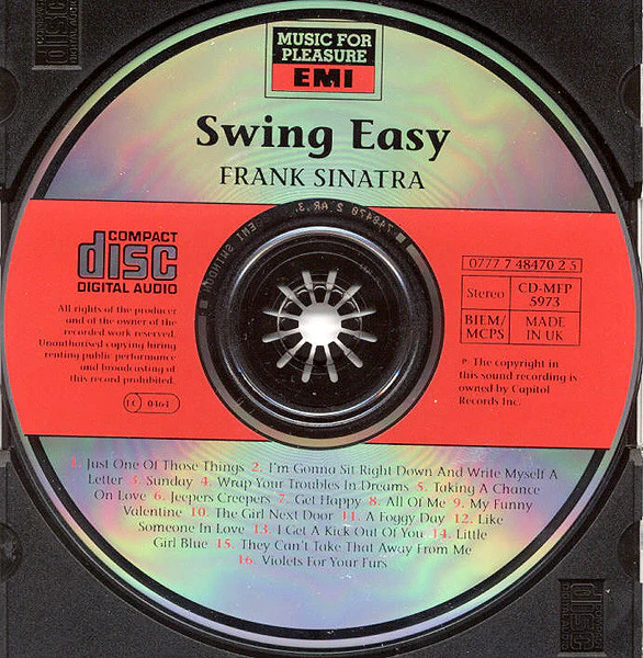 Frank Sinatra - Swing Easy / Songs For Young Lovers (CD, Comp, RM) - Image 4