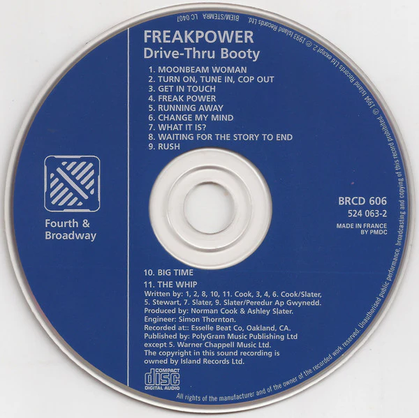Freak Power - Drive-Thru Booty (CD, Album) - Image 3