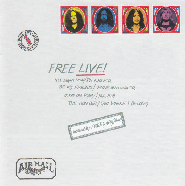 Free - Free Live (CD, Album, RE, RM, Uni)
