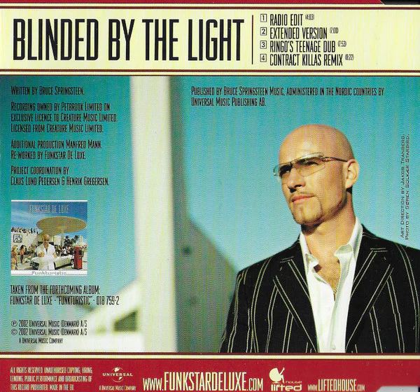 Funkstar De Luxe With Manfred Mann's Earth Band - Blinded By The Light (CD, Maxi) - Image 2