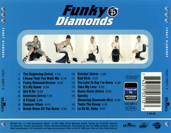 Funky Diamonds - Funky Diamonds (CD, Album) - Image 3