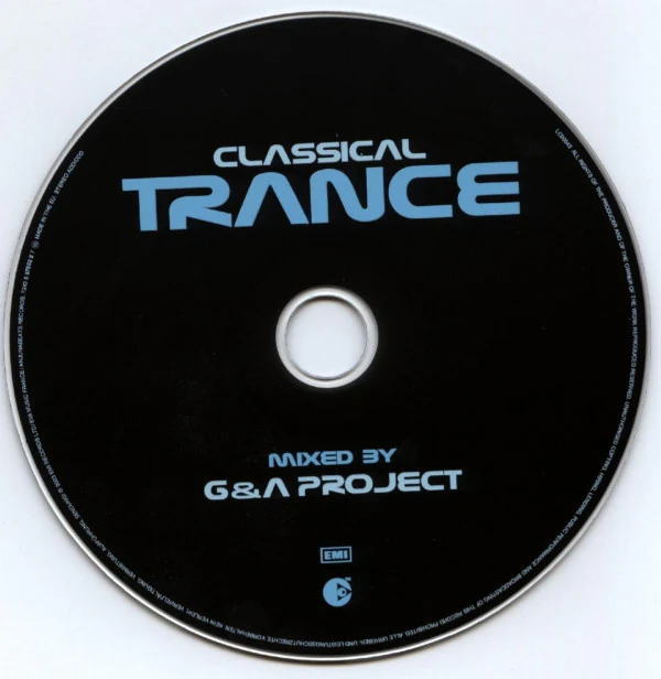 G & A Project - Classical Trance (CD, Comp, Copy Prot., Mixed) - Image 3