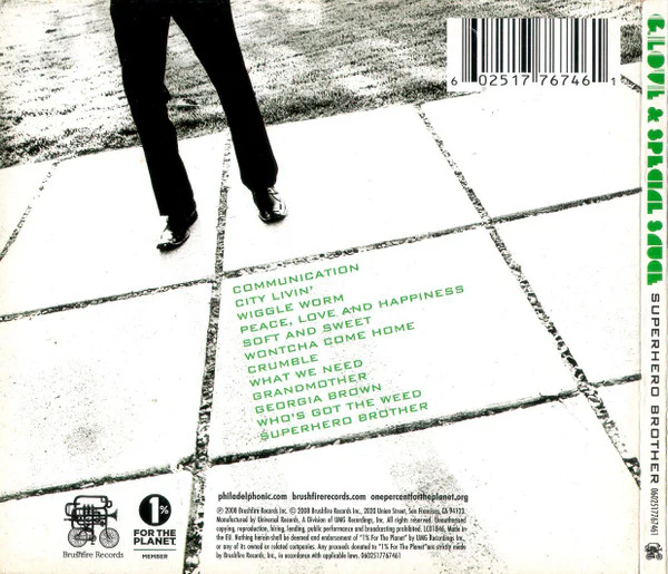 G. Love & Special Sauce - Superhero Brother (CD, Album, Dig) - Image 2