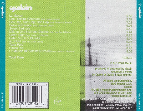 Gabin - Gabin (CD, Album) - Image 5