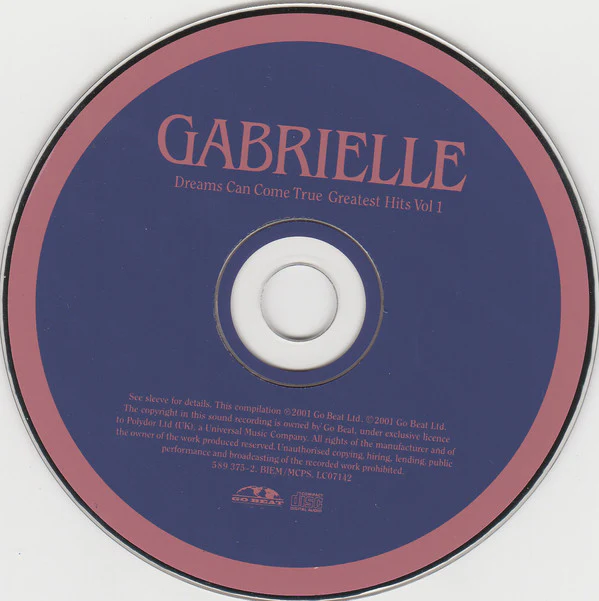 Gabrielle - Dreams Can Come True - Greatest Hits Vol 1 (CD, Comp) - Image 3