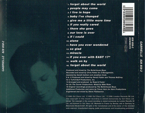 Gabrielle - Gabrielle (CD, Album, Ger) - Image 2