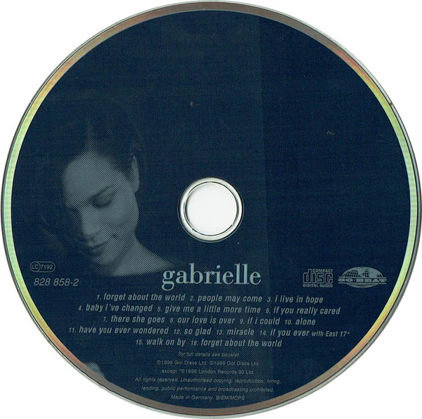 Gabrielle - Gabrielle (CD, Album, Ger) - Image 3