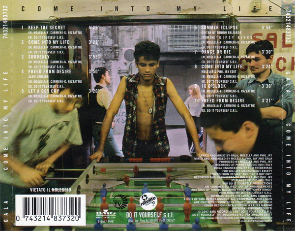 Gala - Come Into My Life (CD, Album) - Image 2