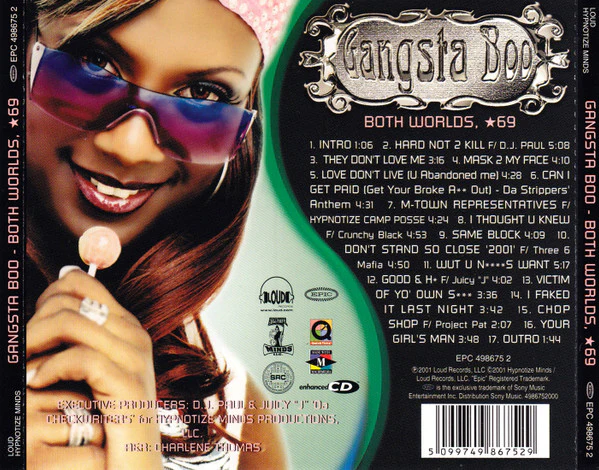 Gangsta Boo - Both Worlds, Star 69 (CD, Album) - Image 2