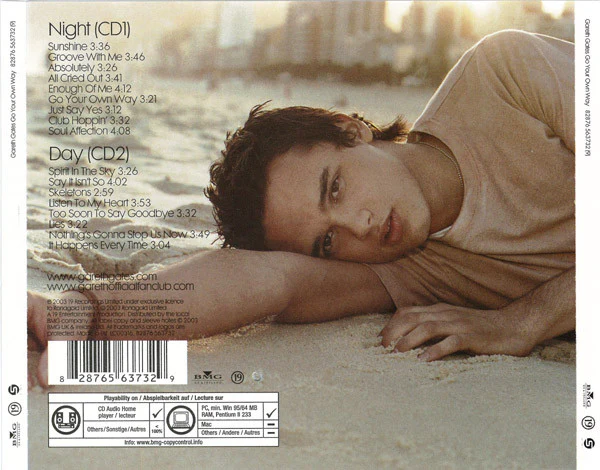 Gareth Gates - Go Your Own Way (2xCD, Album, Copy Prot.) - Image 2