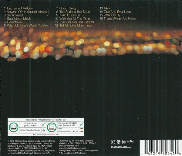 Gareth Gates - What My Heart Wants To Say (CD, Album, Copy Prot.) - Image 2
