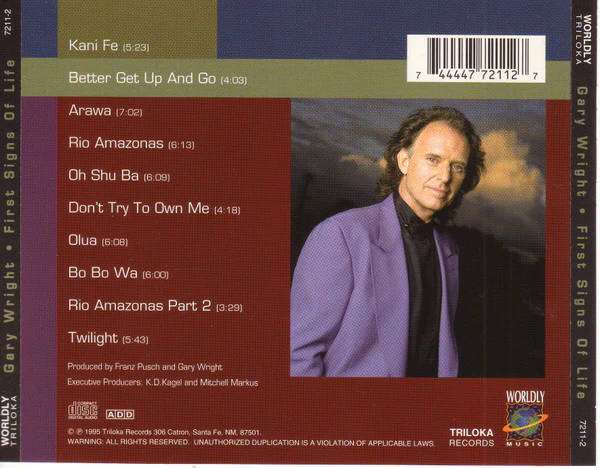 Gary Wright - First Signs Of Life (CD, Album) - Image 3
