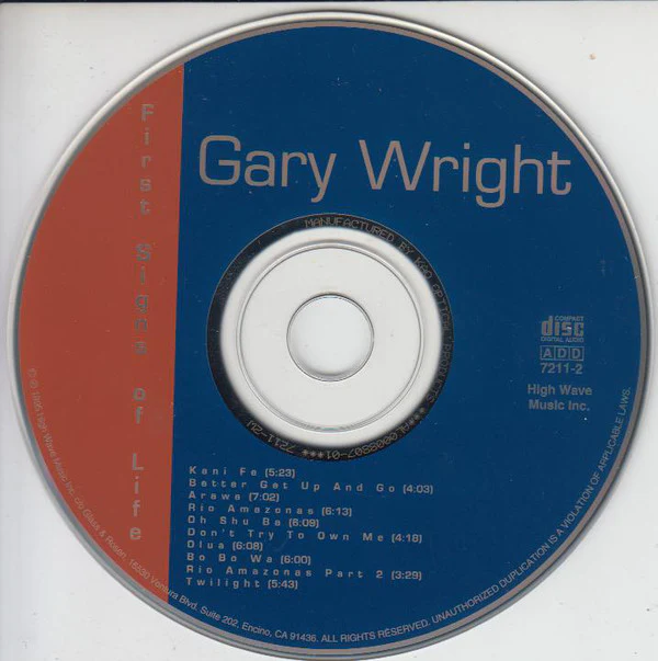 Gary Wright - First Signs Of Life (CD, Album) - Image 3