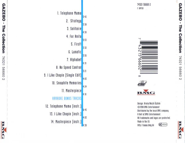 Gazebo - The Collection (CD, Comp) - Image 2