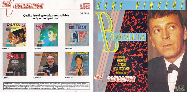 Gene Vincent - Bebopalula (CD, Comp) - Image 3