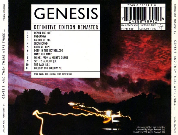 Genesis - ...And Then There Were Three... (CD, Album, RE, RM) - Image 3