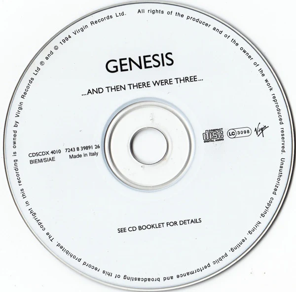 Genesis - ...And Then There Were Three... (CD, Album, RE, RM) - Image 4