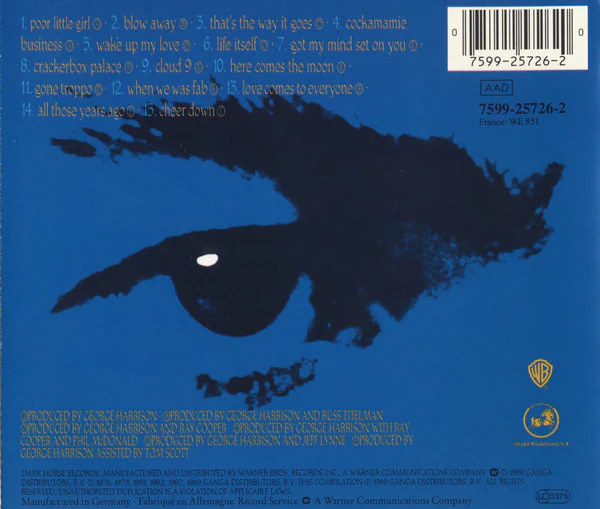 George Harrison - Best Of Dark Horse 1976-1989 (CD, Comp) - Image 2