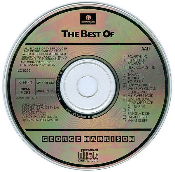 George Harrison - The Best Of George Harrison (CD, Comp, RE) - Image 3