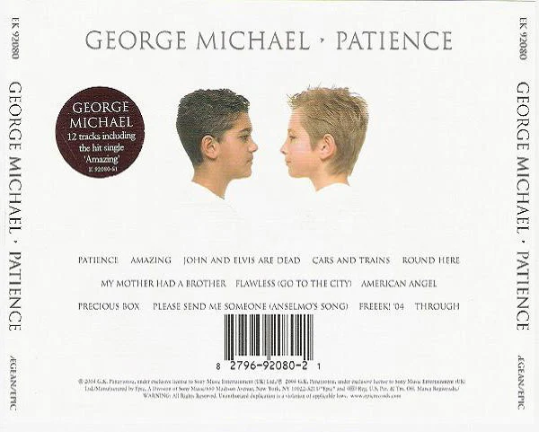 George Michael - Patience (CD, Album) - Image 2