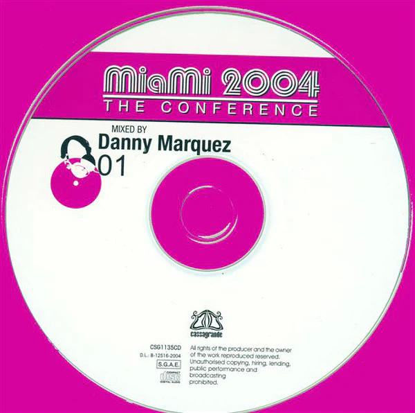 George Morel & Danny Marquez - Miami 2004 The Conference (2xCD, Comp, Mixed) - Image 4