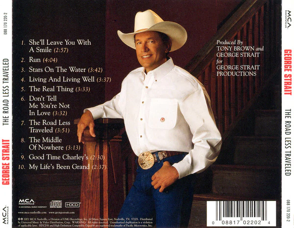 George Strait - The Road Less Traveled (HDCD, Album) - Image 2