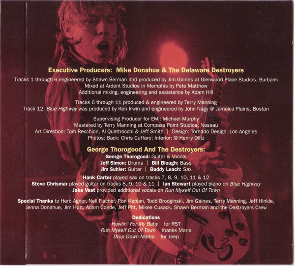 George Thorogood And The Destroyers* - The Dirty Dozen (CD, Album) - Image 3