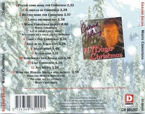 Gerard Joling - White Christmas (CD, Album) - Image 4