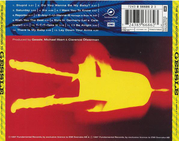 Gessle* - The World According To Gessle (CD, Album) - Image 2