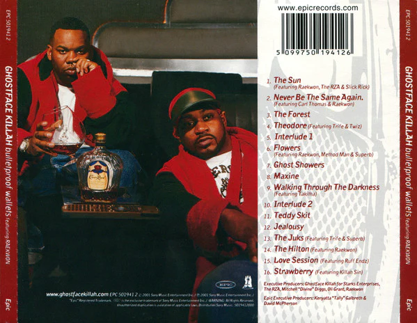 Ghostface Killah - Bulletproof Wallets (CD, Album) - Image 2