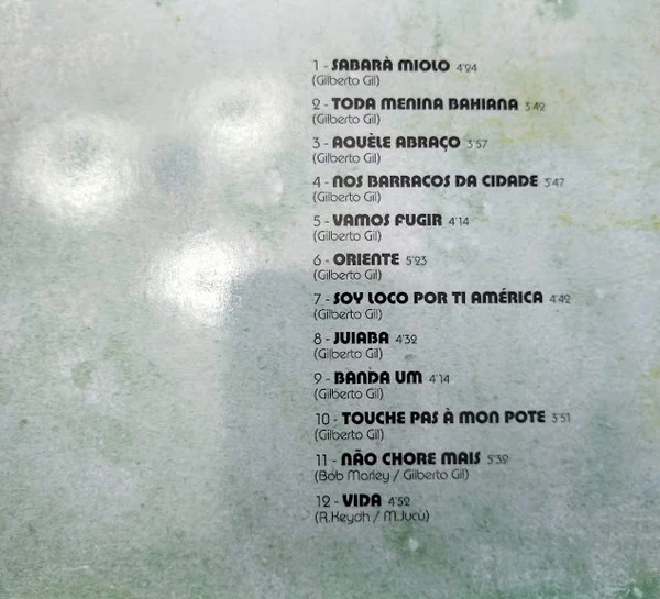 Gilberto Gil - Banda Um (CD, Album) - Image 3