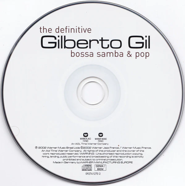 Gilberto Gil - The Definitive Gilberto Gil - Bossa Samba & Pop (CD, Comp) - Image 3