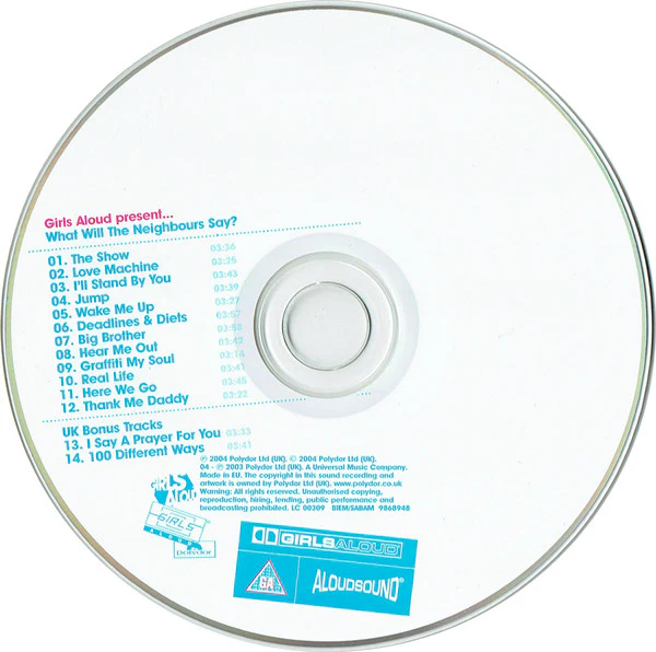 Girls Aloud - What Will The Neighbours Say? (CD, Album, UK ) - Image 5
