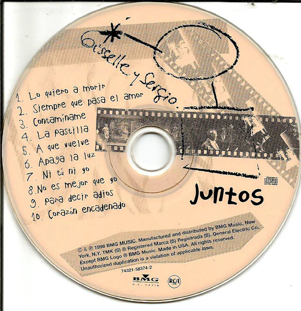 Gisselle Y Sergio Vargas - Juntos (CD, Album) - Image 3