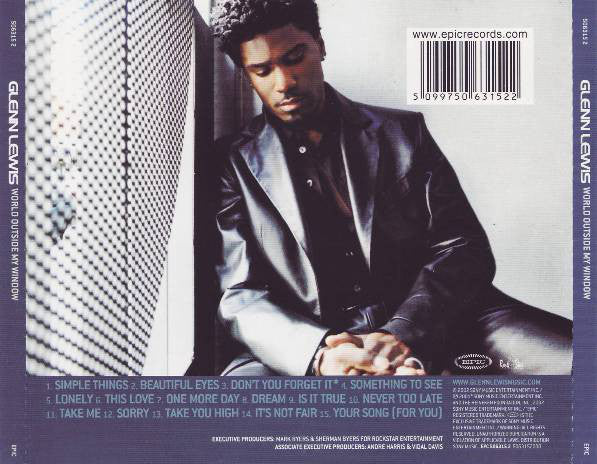 Glenn Lewis - World Outside My Window (CD, Album) - Image 2