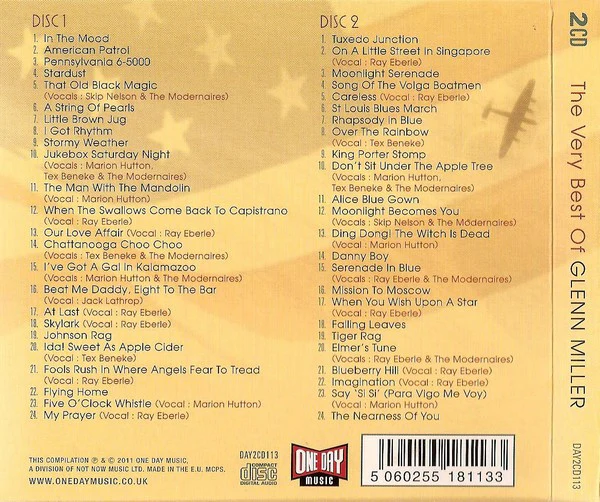 Glenn Miller - The Very Best Of Glenn Miller (2xCD, Comp) - Image 2