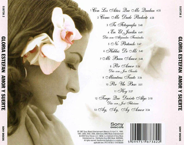 Gloria Estefan - Amor Y Suerte (Éxitos Románticos) (CD, Comp) - Image 2