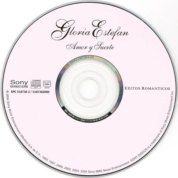 Gloria Estefan - Amor Y Suerte (Éxitos Románticos) (CD, Comp) - Image 3
