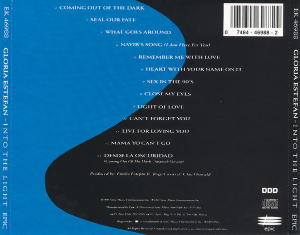 Gloria Estefan - Into The Light (CD, Album) - Image 2