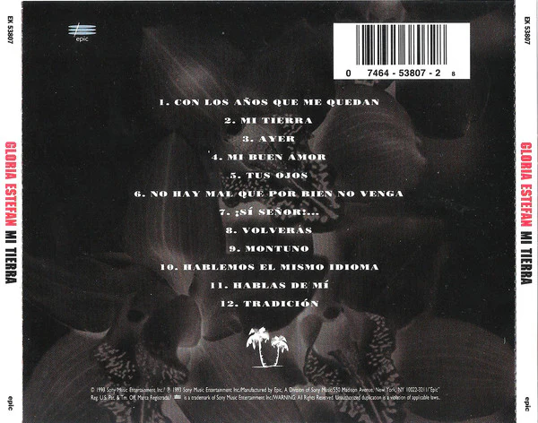 Gloria Estefan - Mi Tierra (CD, Album) - Image 2