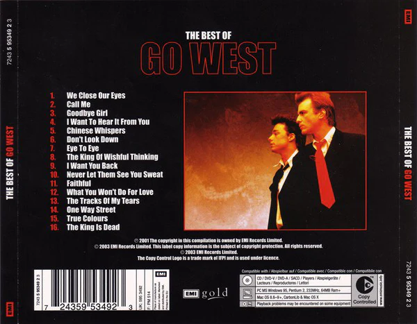 Go West - The Best Of (CD, Comp, Copy Prot., RE) - Image 2