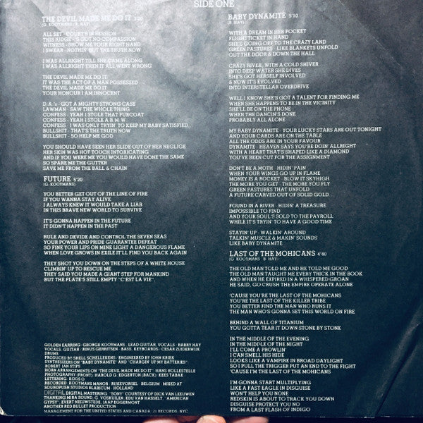 Golden Earring - Cut (LP, Album, 72 ) - Image 5